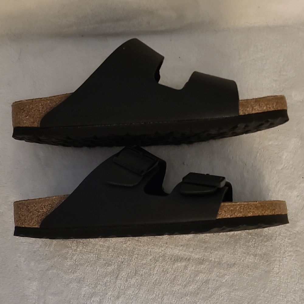 Birkenstock Black and Brown Sandals Brand New - Picture 3 of 6